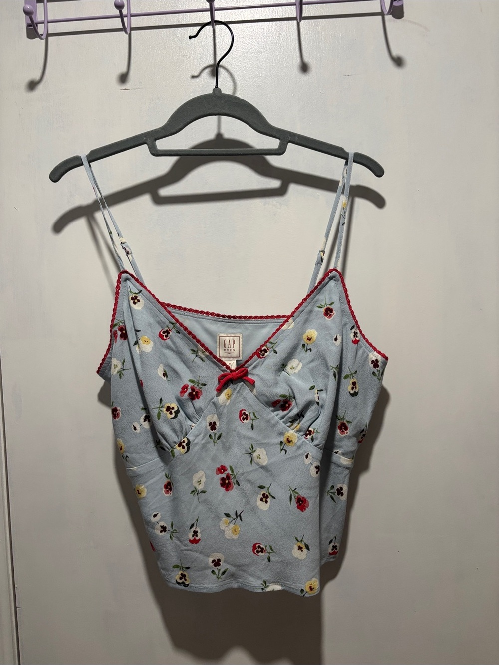 New NWT GAP x DOEN floral camisole tank top limited edition size medium